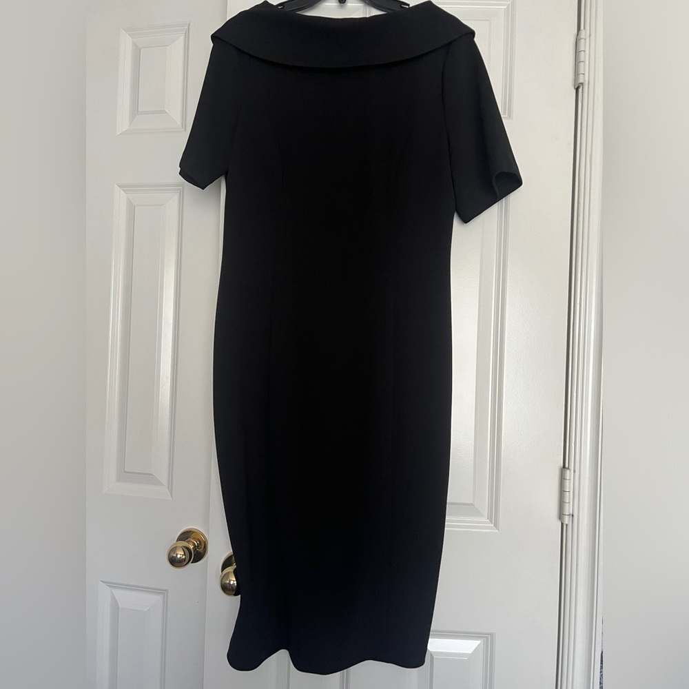 Adrianna Papell black cocktail dress size 14